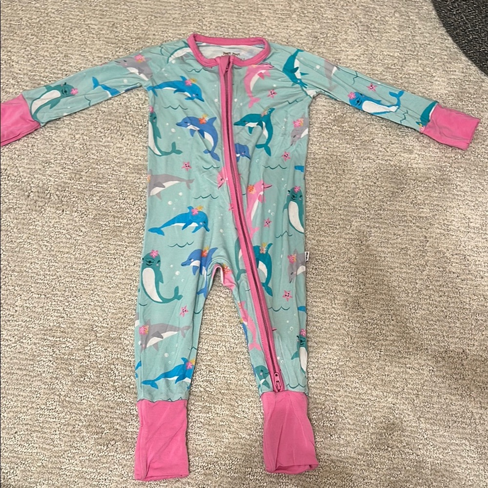 Little Sleepies Dancing Dolphins Zippy